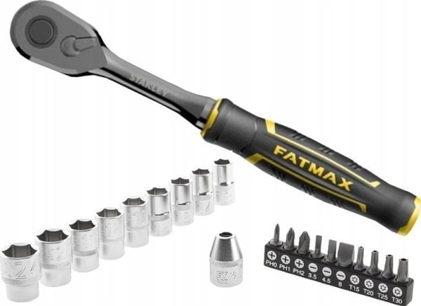 ST. 1/2" RÄIKKÄ 120T HYLSYILLÄ JA BITEILLÄ VARUSTETTUNA