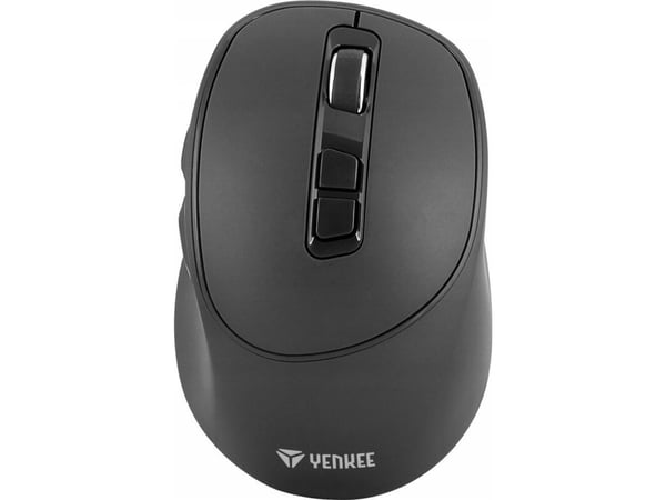 Yenkee trådløs mus 2,4 GHz batteri 6 knapper 2400 DPI