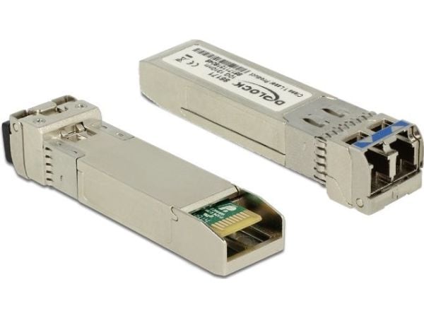 Delock - Nettverksadapter - LC til SFP+ - 9 / 125 mikron - SFF-8431 - for P/N: 89475