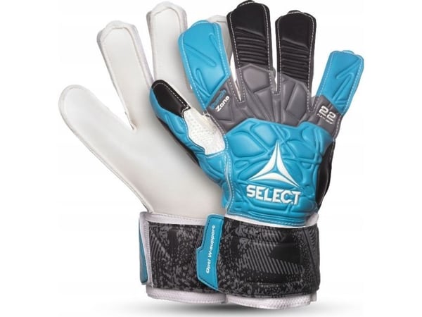 Målvannshansker Select 22 Flexi Grip Flat Cut 2019 blå/grå/hvit str. 7