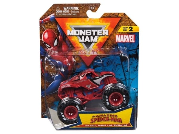 Monster Jam 1:64 Marvel Single Pack - Spider-Man