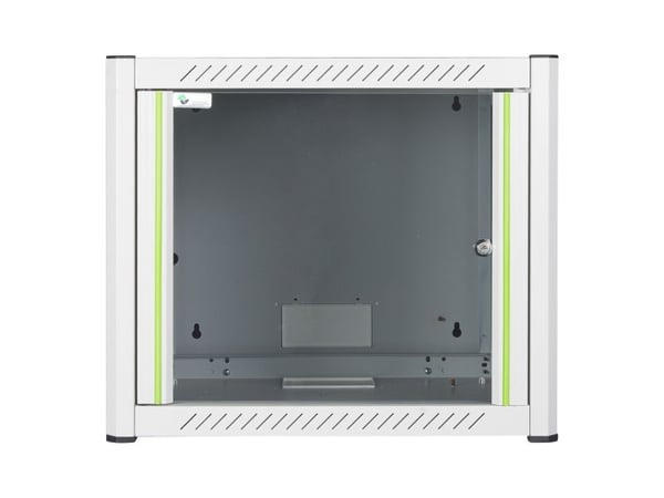 Lanview by Logon - Rack skap - 60 x 45, pro - veggmonterbar - hvit, RAL 7035 - 12U - 19"