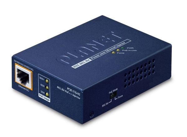 PLANET Single-Port 10Gbps 802.3bt, Strøm over Ethernet (PoE) PLANET Single-Port 10Gbps 802.3bt, Strøm over Ethernet (PoE)