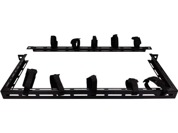 Lanview RAO220BL, Kabelorganisator, Svart, 260 g