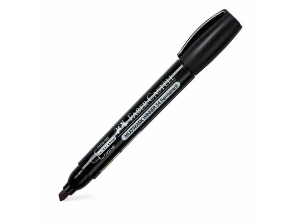 Faber-Castell 157999, Sort, Mejselspids, Sort, 1,6 mm, 2,8 mm, 1 stk.
