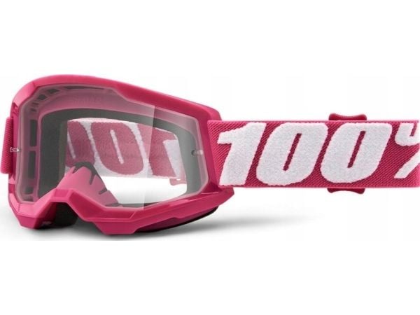 100% STRATA 2 JUNIOR FLETCHER glasögon (klart visir anti-dimma, LT 88%-92%) (NY)