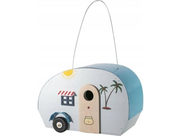 Garden&Fun fuglebolig/legering i tre for fugler, camping, 28x17x19 cm