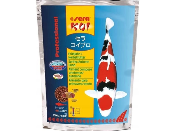 Sera Koi Professional Spring/Autumn Food 2,200 g - erikoisruokinta