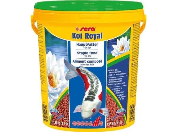 Sera Koi Royal Large 21 l, granulat - pokarm postawowy dla Koi