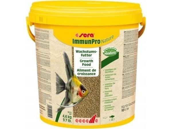 Sera ImmunPro Nature 4,4 kg - fôr til fisk over 4 cm