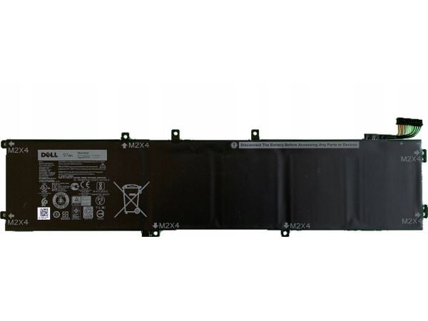 Dell Primary - Batteri til bærbar PC - litium - 9-cellers - 8333 mAh - 97 Wh