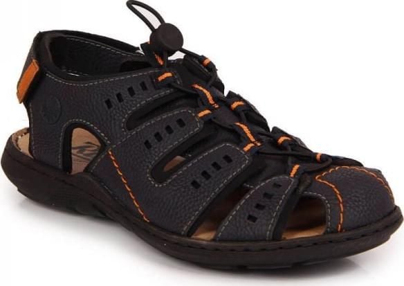 Rieker sandaler med innebygd sko Rieker M 22021-14 navy, str. 42