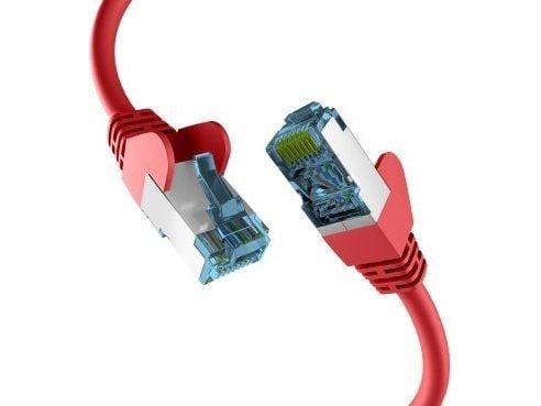 EFB Elektronik EC020200174, 25 m, Cat7, S/FTP (S-STP), RJ-45, RJ-45, Rød