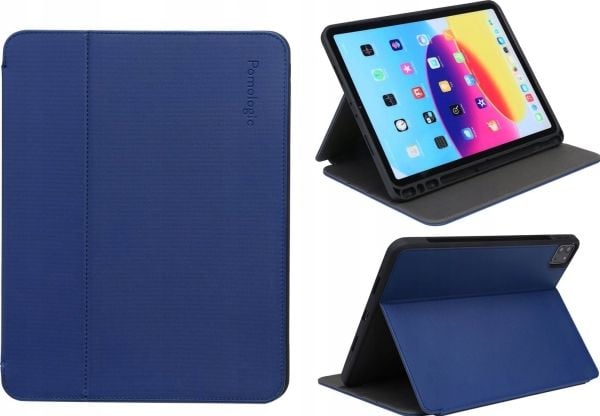Pomologic nettbrettetui Pomologic BookFolio | beskyttelsesetui til iPad Air 4/5 + iPad Pro 11" 3/4 gen (navy)
