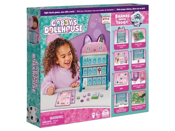 Gabby's Dollhouse 8-i-1 HQ Game