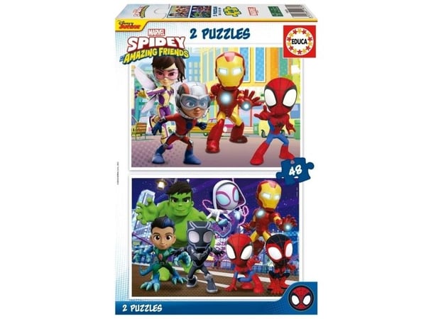 Educa 2x48 Spidey & His Amazing Friends
