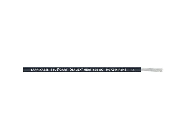 LAPP 1234009 kabel ÖLFLEX® HEAT 125 SC - 1-ledare 1 mm² orange - 100 m