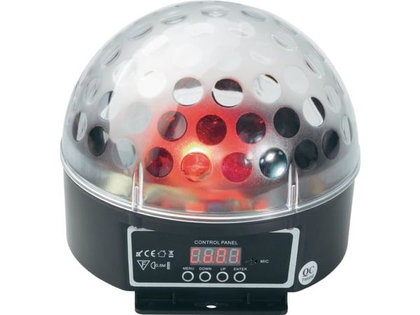 DMX LED-effektspotlys LED BC-6 Antall lysdioder 5 x 3 W (51918806)