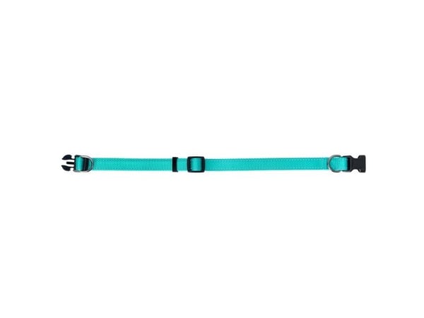 Dogman Nylonhalsband Iris Ställbart Turkos Xl