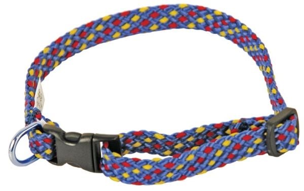 Alac Valphalsband Ställbart Blå 35cm