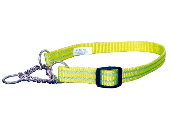 Alac Hundhalsband Halvstryp Gul 20x40-60cm 60cm