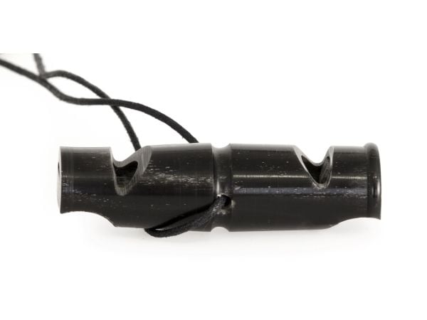 KENNELUTSTYR Whistle black 7,1cm 7cm