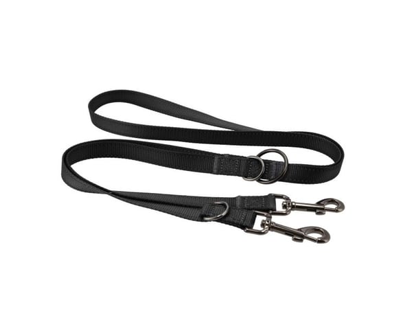 DOGMAN Dressursnor Iris svart 10mm 200cm
