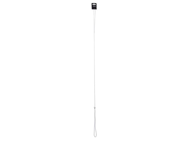 Dogman Utställningskoppel Fina Platt Vit 120cm