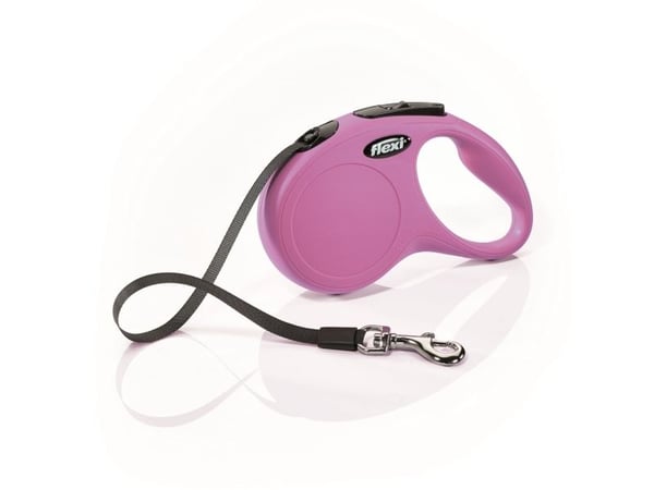 flexi New Classic bånd XS, 3M, 12KG, pink