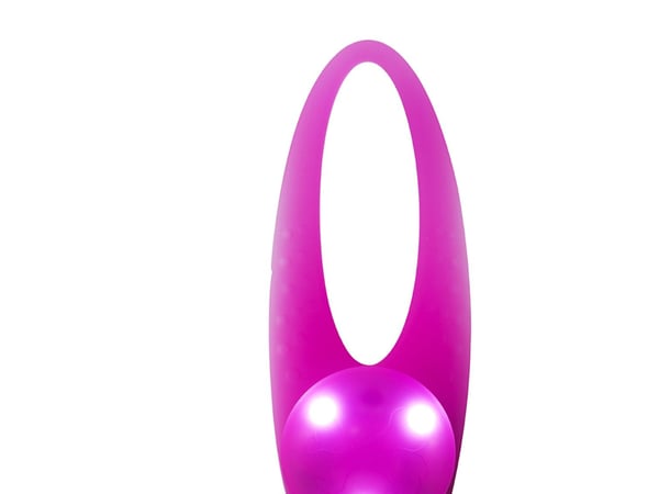 Dogman Blinklampa Basic Led Rosa 8cm