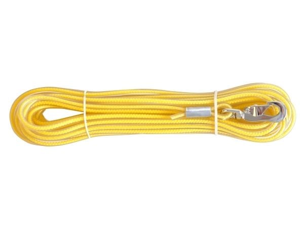ALAC Skinnerulltau støpt 6mm Gul 15m