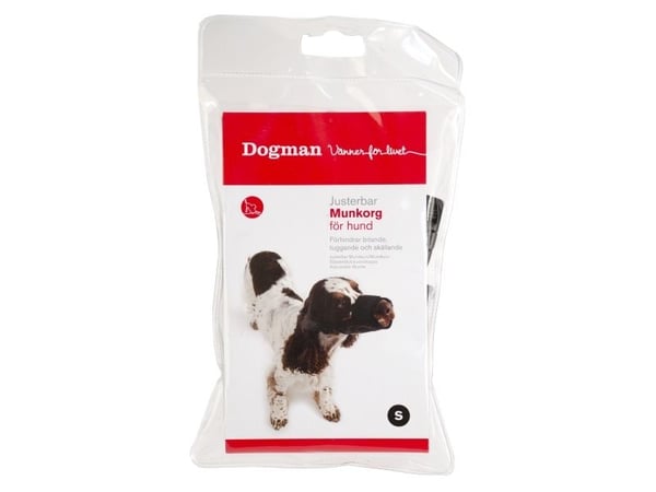 DOGMAN kuonokoppa musta nylon S
