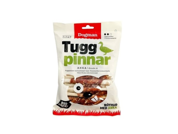 Dogman Tuggpinnar Med Anka 25p 12cm