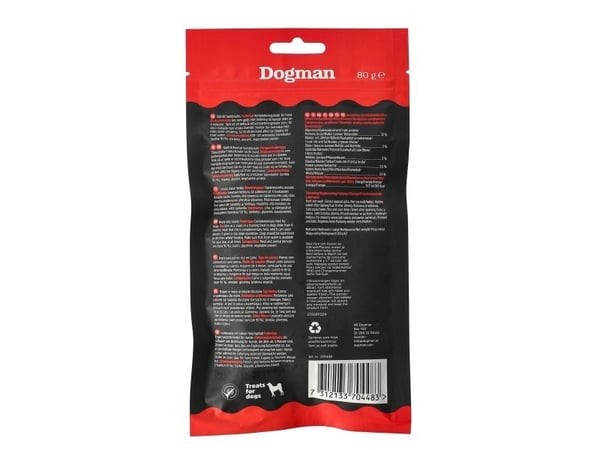 DOGMAN Kuber av tunfisk 80g