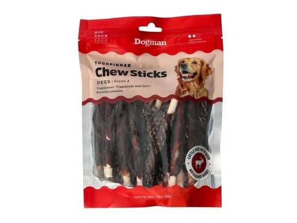 Dogman Tuggpinnar Med Hjort 25p 12,5cm 12,5cm