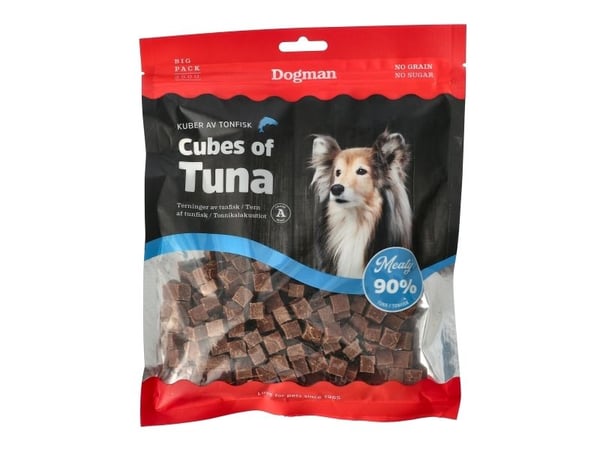 DOGMAN Kuber av tunfisk 250g