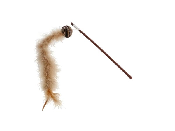 HUNDMAN Leksak Spö Fuzzy brun