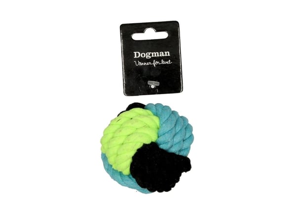 DOGMAN koiran lelu köysipallo 7,5cm