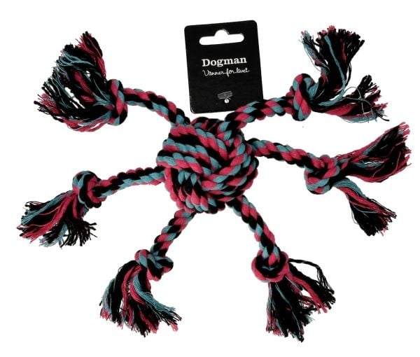 DOGMAN Hundeleke edderkoppnett 28cm 28cm