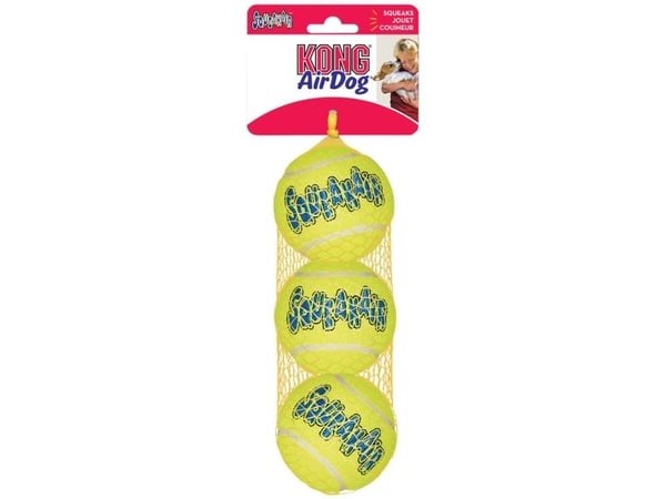 Kong Airdog squeaker tennisball 6 cm.