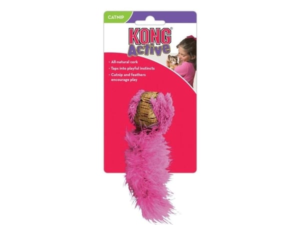 Kong Kattleksak Cork Ball Mix 18cm