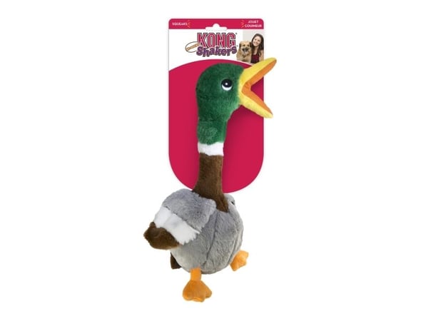 Kong Leksak Shakers Honkers Duck Grå S 26cm