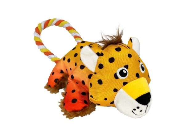 Kong Leksak Cozie Tuggz Cheetah 34cm