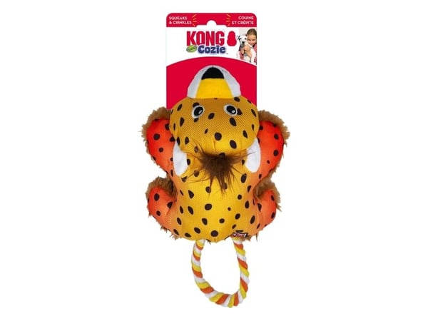 Kong Leksak Cozie Tuggz Cheetah 34cm