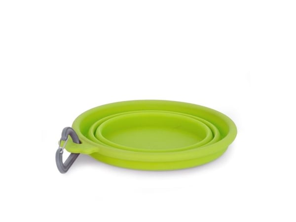 DOGMAN Reiseskål soft Lime 370 ml 14 cm