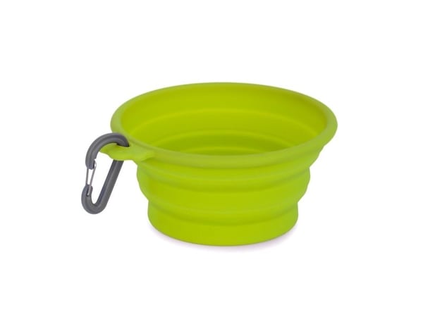 DOGMAN Reiseskål soft Lime 370 ml 14 cm