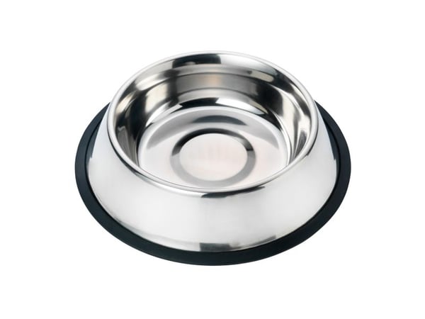 Dogman Matskål Med Antiglidkant Metall 1,8l 21cm