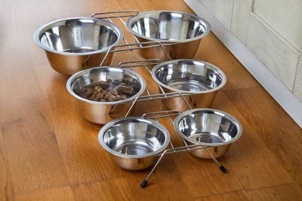 DOGMAN Hundebar 0,45 liter med 2 skåler 14cm