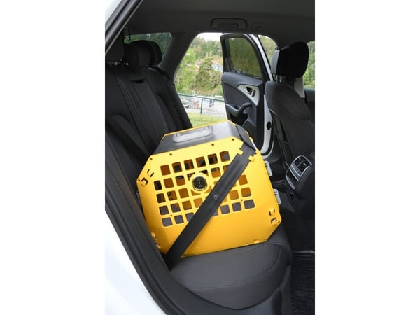 MimSafe Care2 Bilsätesbur Large Gul 48cm