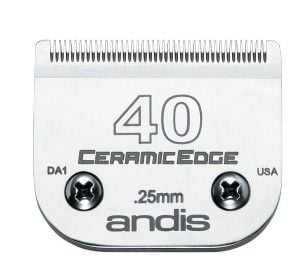 ANDIS CeramicEdge-leikkuri nro 40 0.25mm 0.25mm 0.25mm